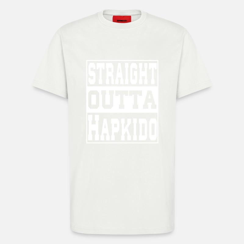 Hapkido Spruch lustig - T-Shirt - made by SPREAD - OFF WHITE