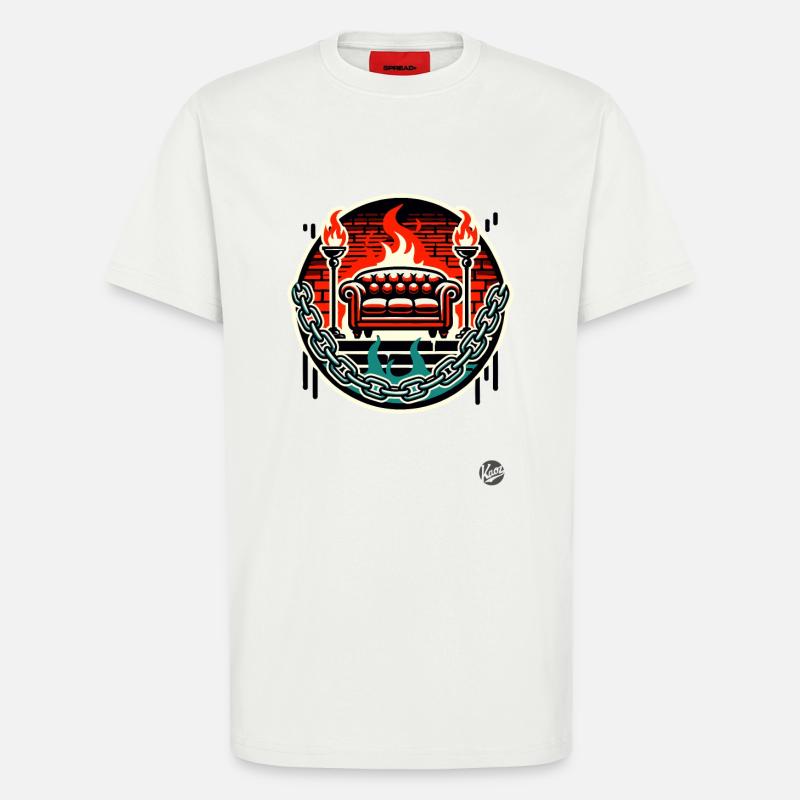 Das Sofa - T-Shirt - made by SPREAD - OFF WHITE