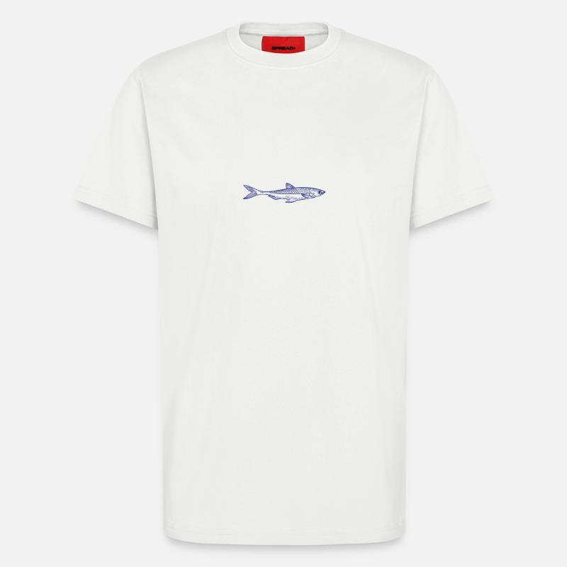 Fisch - T-Shirt - made by SPREAD - OFF WHITE