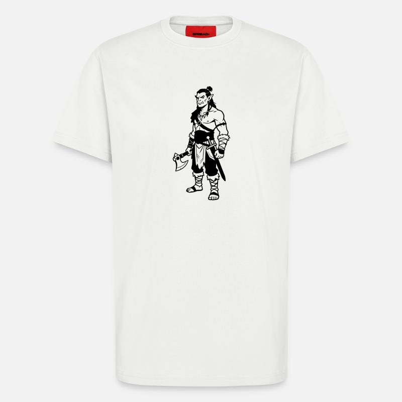 Orc - T-Shirt - made by SPREAD - OFF WHITE