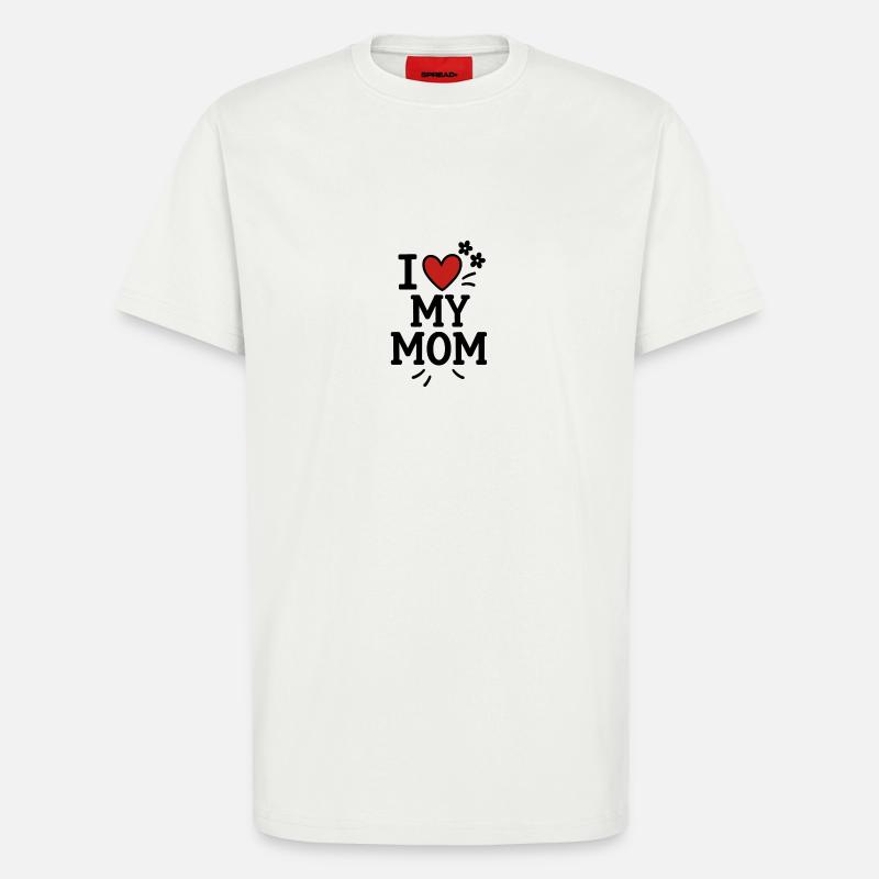 Ich liebe meine Mutter - T-Shirt - made by SPREAD - OFF WHITE