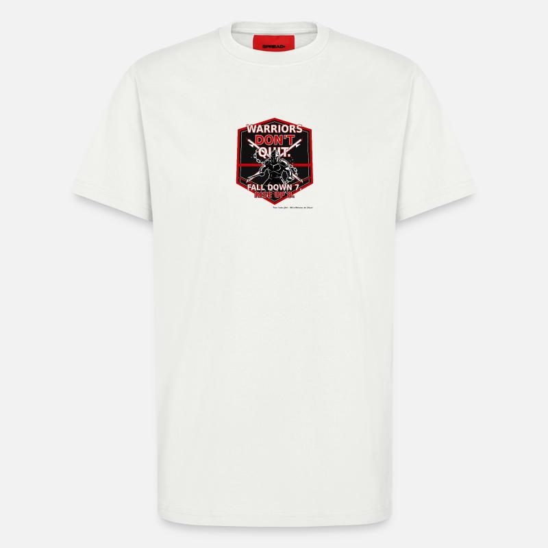 Warrior perseverance - T-Shirt - made by SPREAD - OFF WHITE