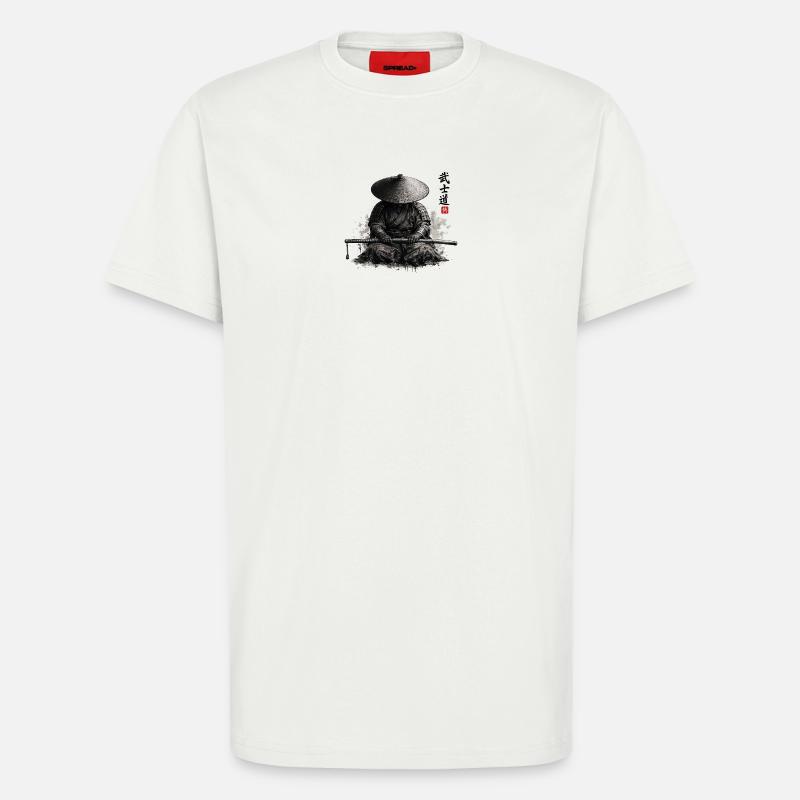 Samurai - T-Shirt - made by SPREAD - OFF WHITE