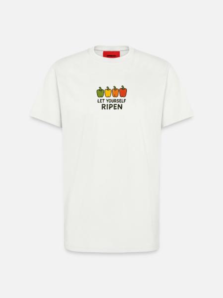 Let Yourself Ripen - T-Shirt - made by SPREAD - OFF WHITE