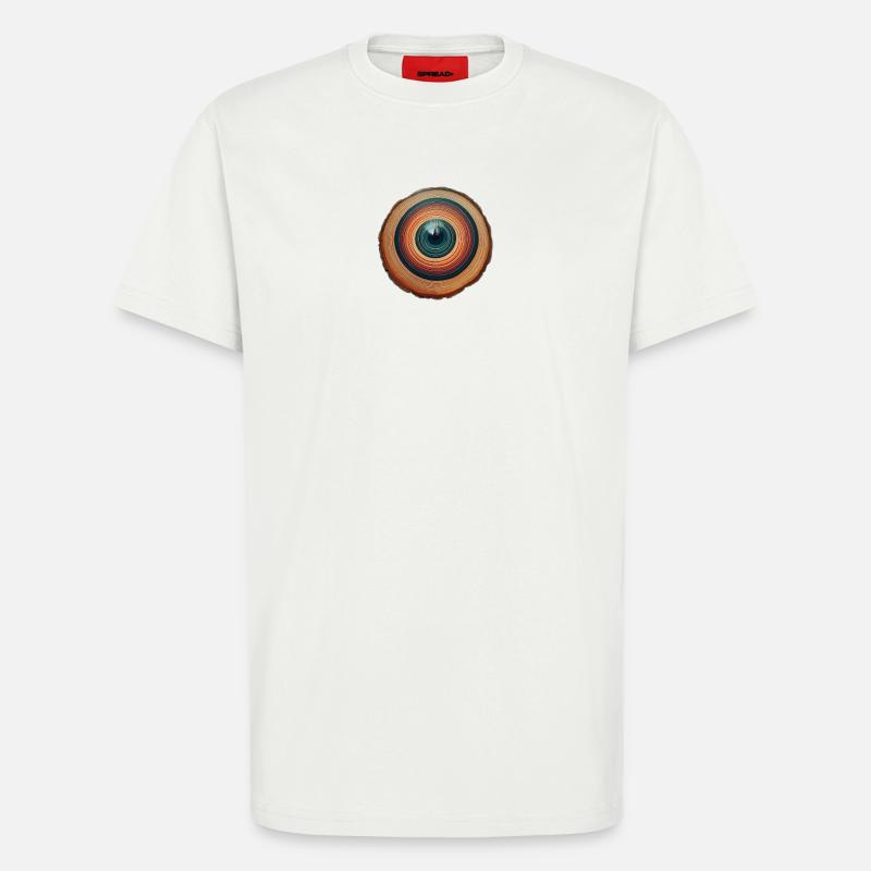 Das Auge eines Baumes - T-Shirt - made by SPREAD - OFF WHITE