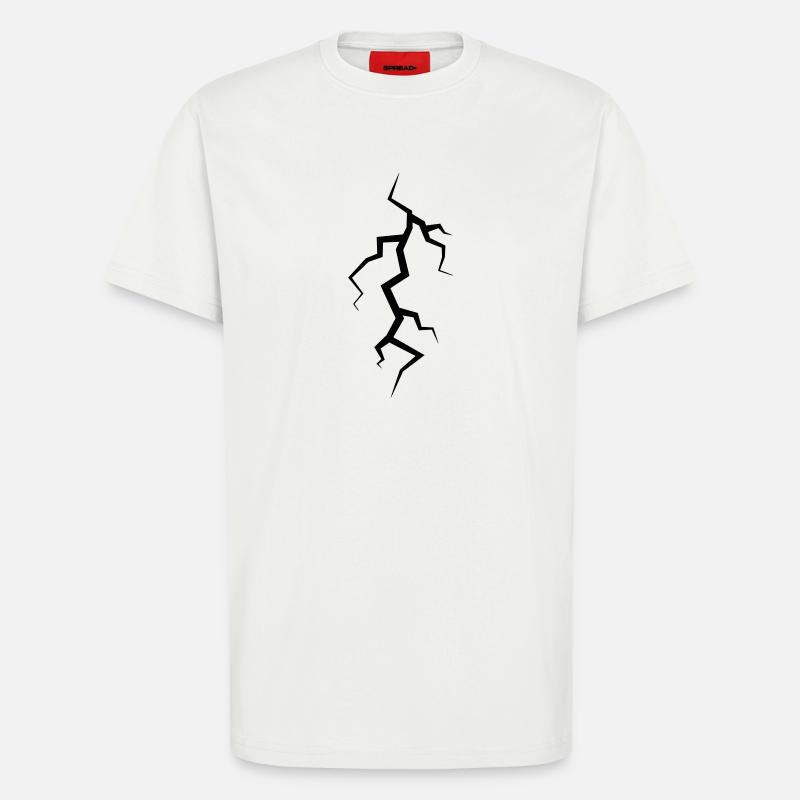 Blitz - T-Shirt - made by SPREAD - OFF WHITE