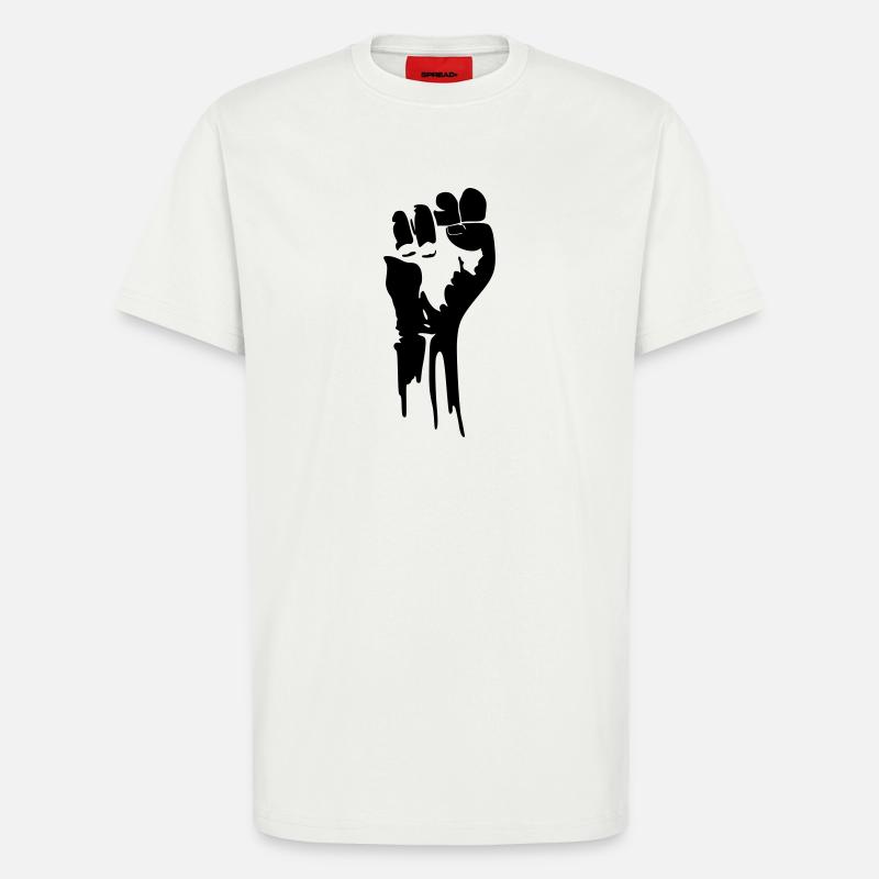 Faust- BLACK - T-Shirt - made by SPREAD - OFF WHITE