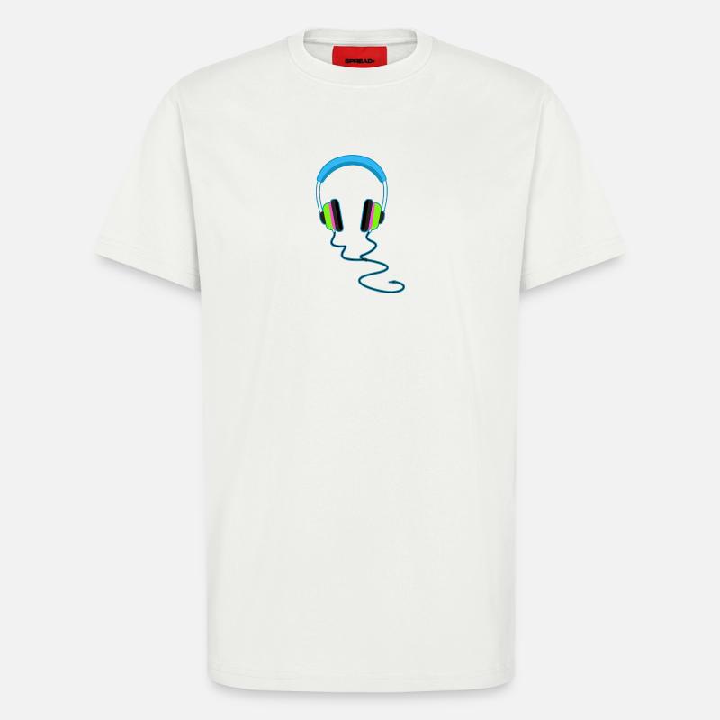 Glitzernder Regenbogenhelm - T-Shirt - made by SPREAD - OFF WHITE