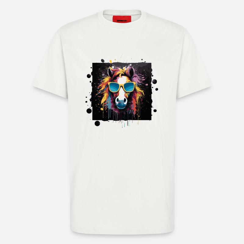 Pferdeliebe - T-Shirt - made by SPREAD - OFF WHITE