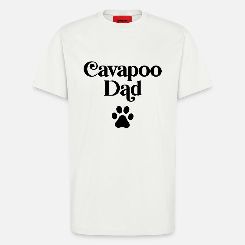 Cavapoo Dad - T-Shirt - made by SPREAD - OFF WHITE