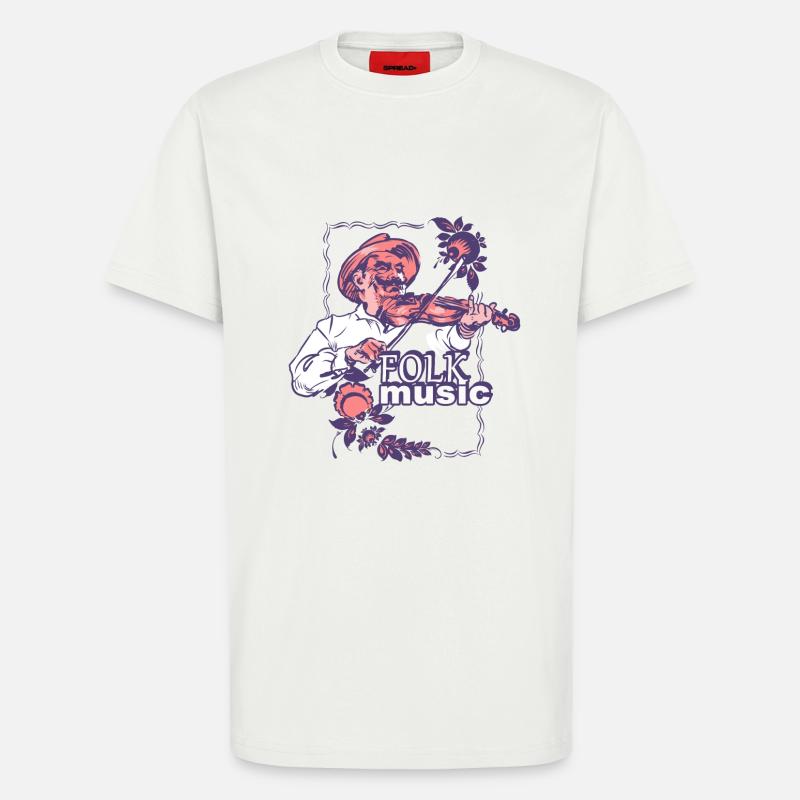 Volksarbeit - T-Shirt - made by SPREAD - OFF WHITE