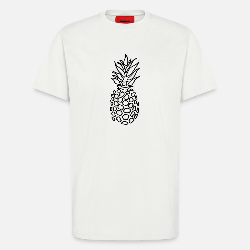 Ananas - T-Shirt - made by SPREAD - OFF WHITE