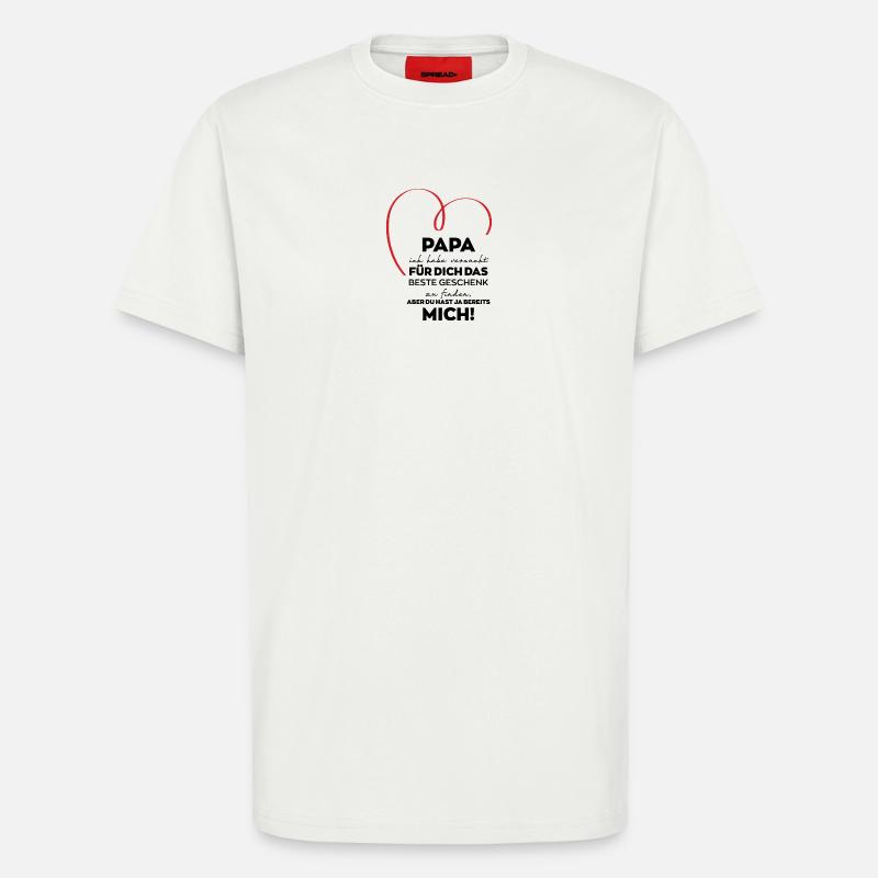 Papa lustiges Geschenk - T-Shirt - made by SPREAD - OFF WHITE