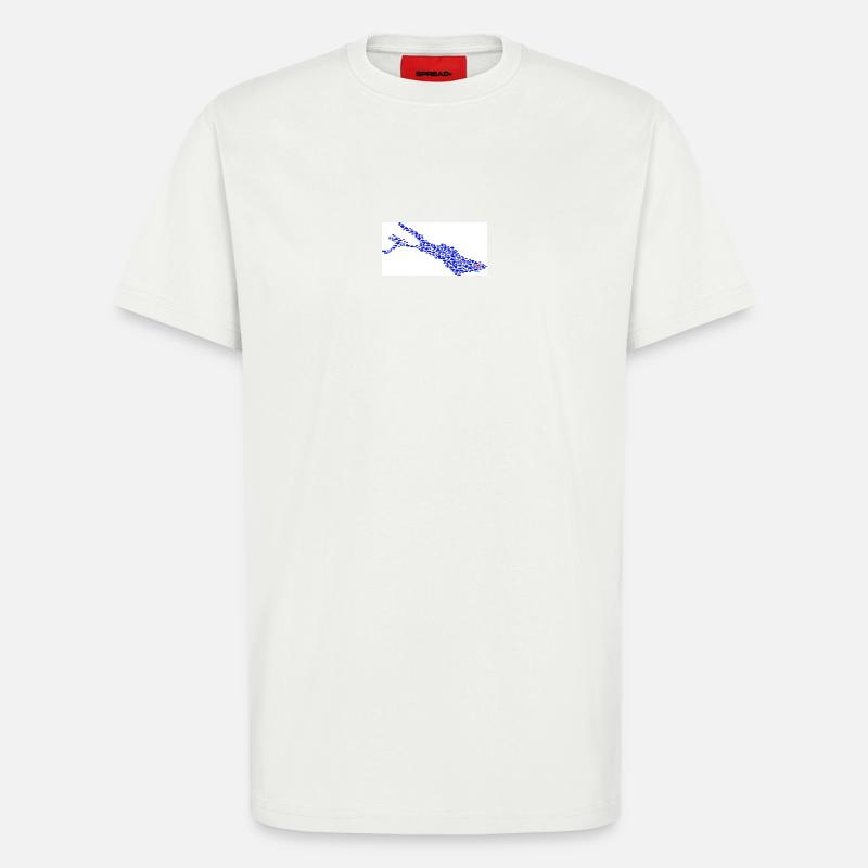 Bodenseefisch - T-Shirt - made by SPREAD - OFF WHITE