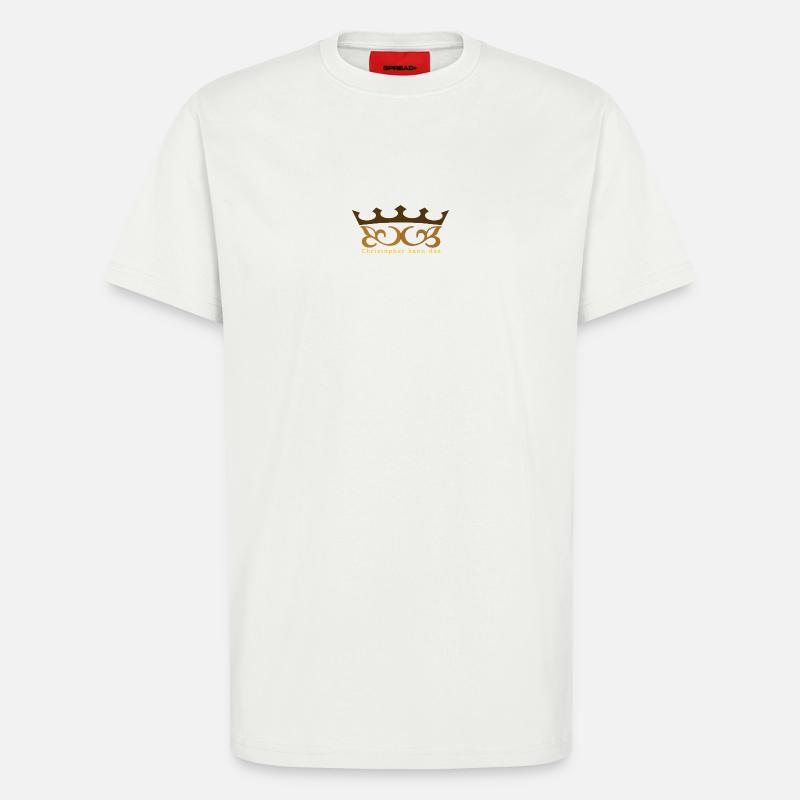 Christopher kann das mit Krone - T-Shirt - made by SPREAD - OFF WHITE