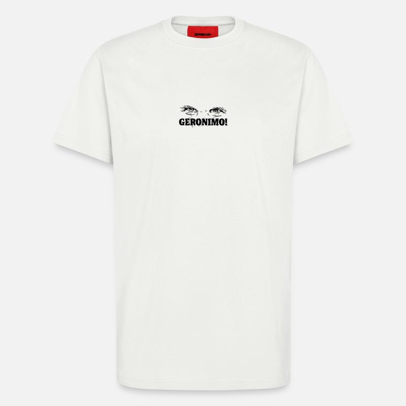 Geronimo! - T-shirt bio décontracté fabriqué en UE - OFF WHITE