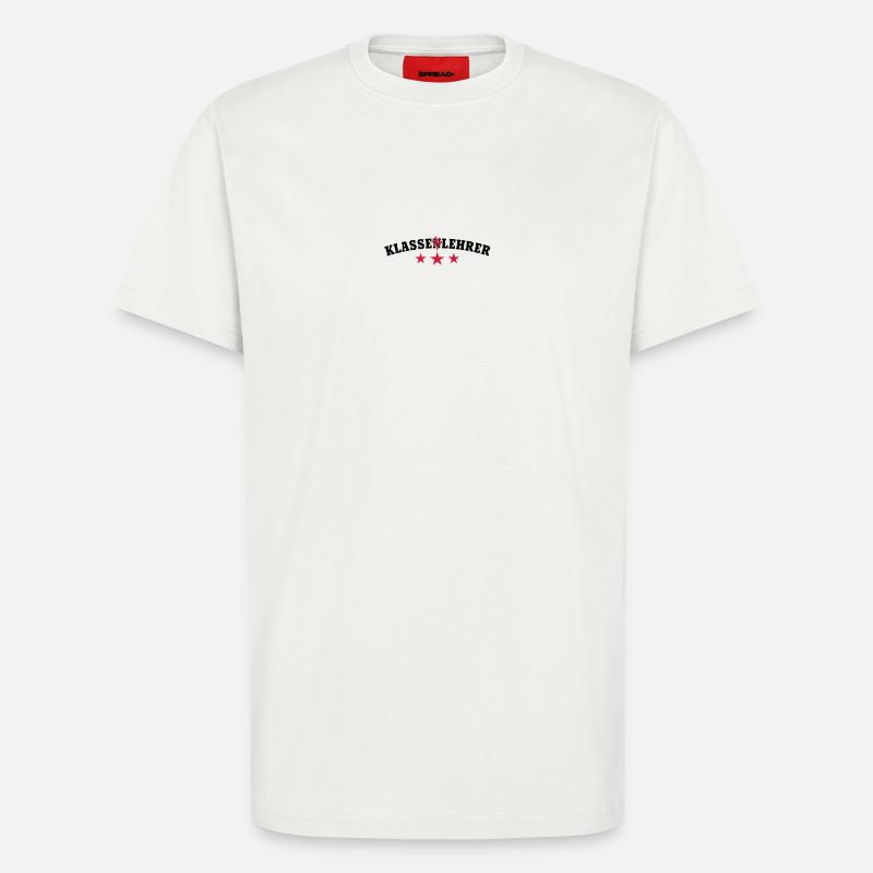 Klassenlehrer - T-Shirt - made by SPREAD - OFF WHITE