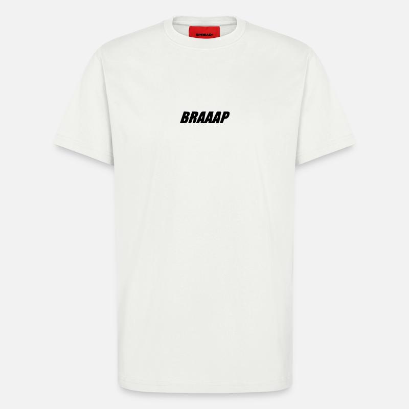 BRAAAP - T-Shirt - made by SPREAD - OFF WHITE
