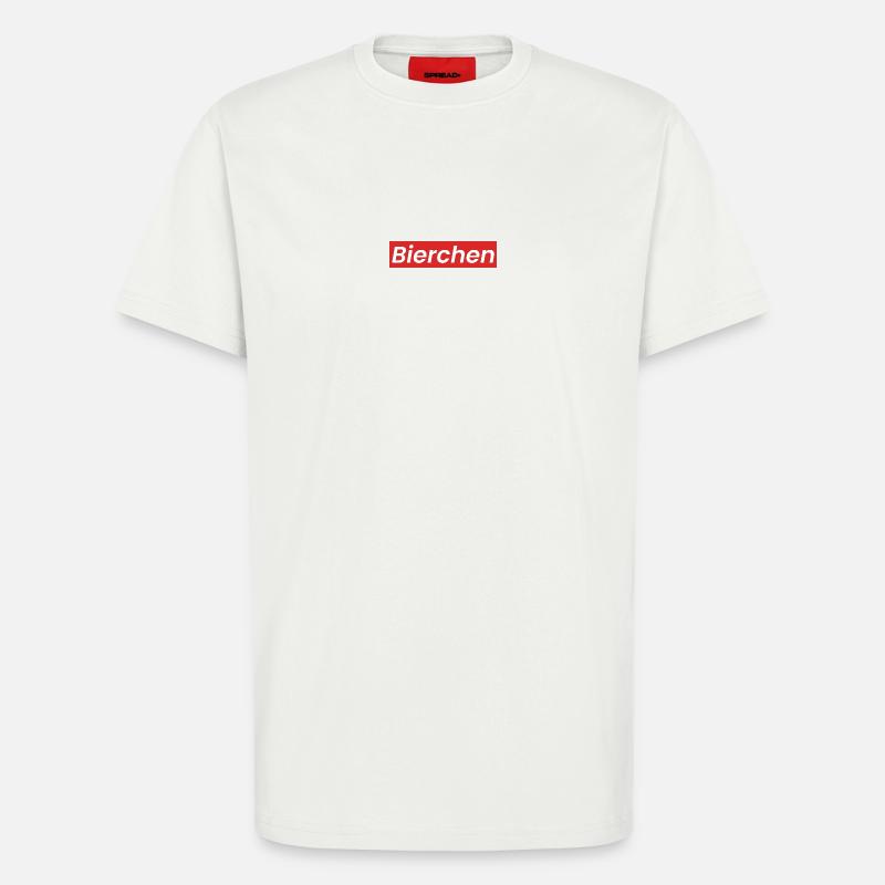 Beer Logo - T-Shirt - made by SPREAD - OFF WHITE