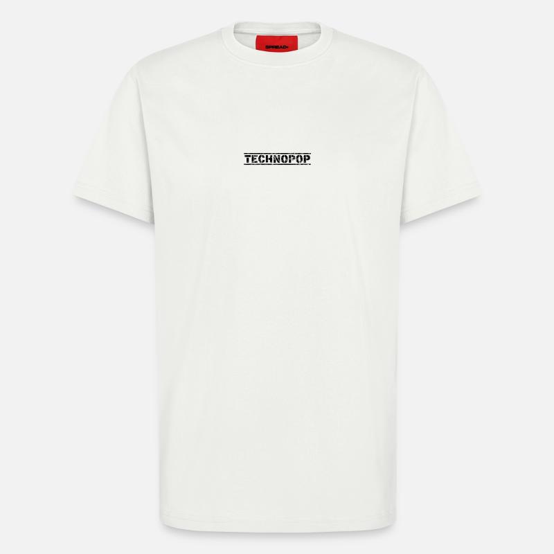 Technopop - T-Shirt - made by SPREAD - OFF WHITE