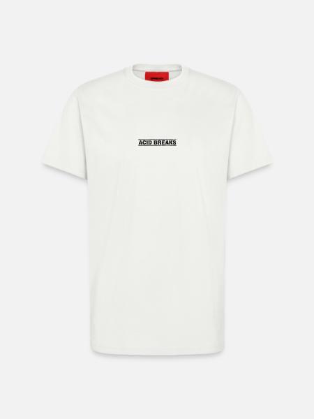Acid Breaks - T-Shirt - made by SPREAD - OFF WHITE