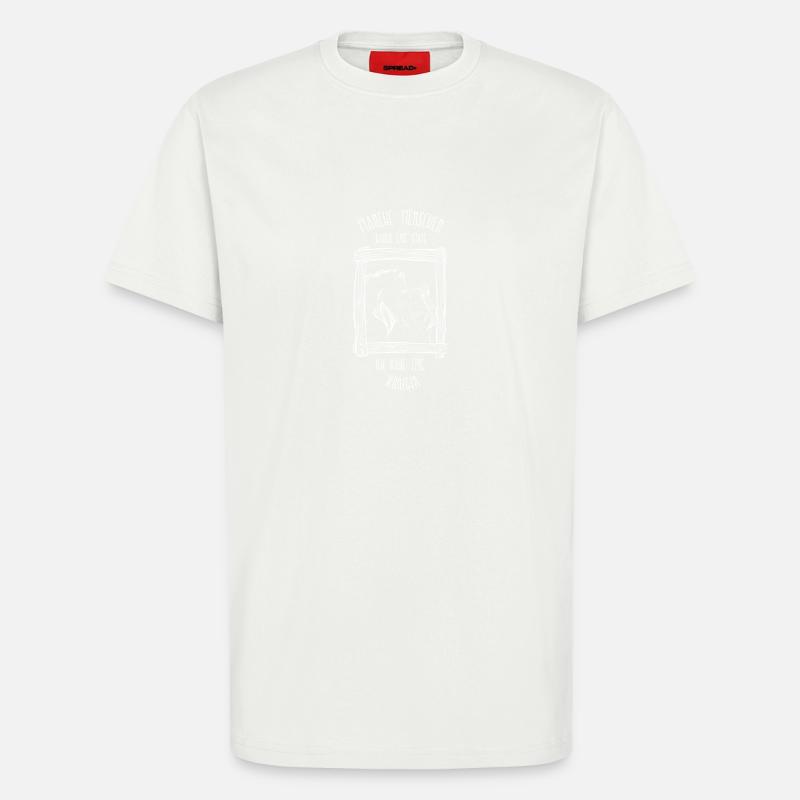 Pferde Stute - T-Shirt - made by SPREAD - OFF WHITE