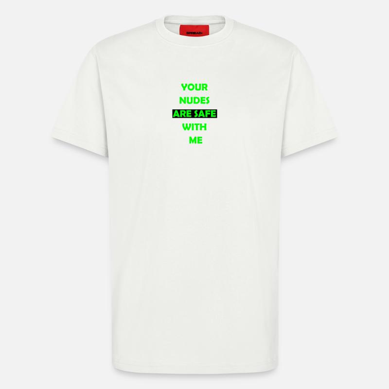 Funny Bold Statement Tee - T-Shirt - made by SPREAD - OFF WHITE