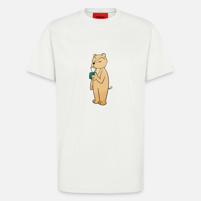 Trinkpäckchen - T-Shirt - made by SPREAD - OFF WHITE