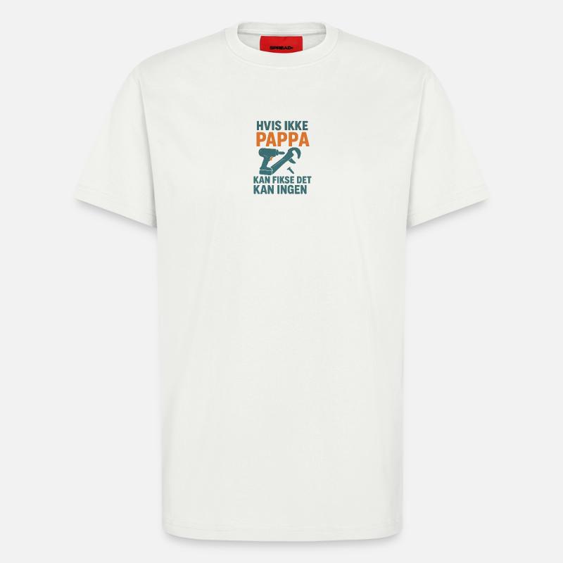 Memory Design with Tools Motif - T-Shirt - made by SPREAD - OFF WHITE