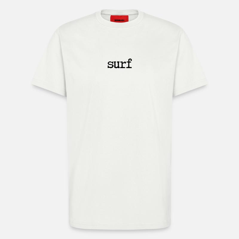 Surf - T-Shirt - made by SPREAD - OFF WHITE