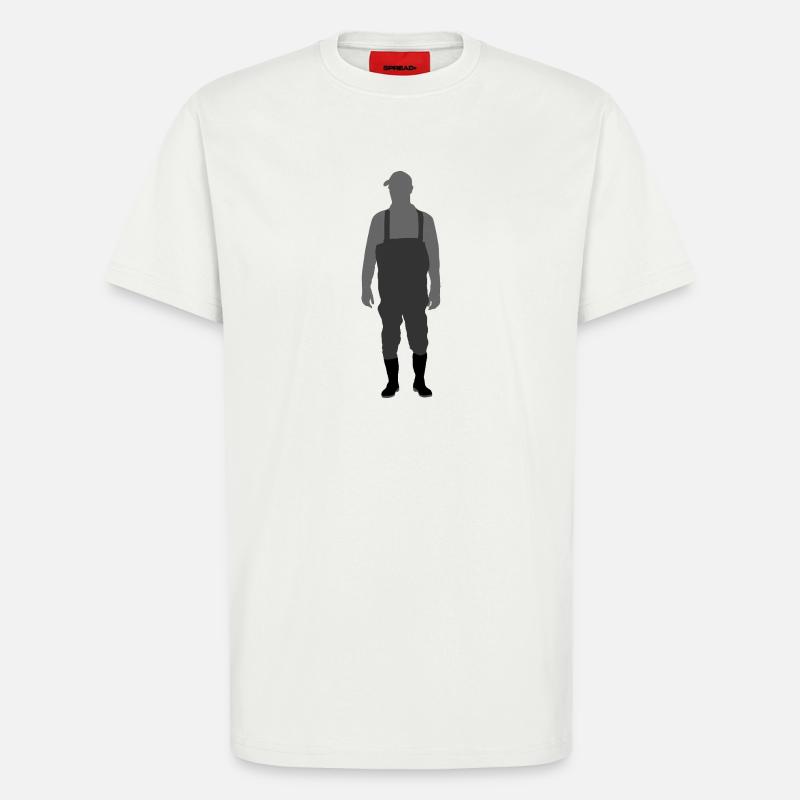 Wadden Explorer – Mud Walker - T-Shirt - made by SPREAD - OFF WHITE