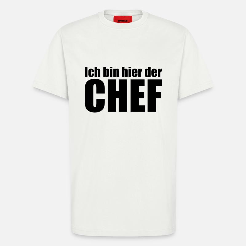 Chef - T-Shirt - made by SPREAD - OFF WHITE