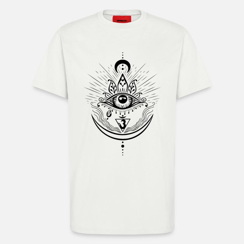 Third Eye Chakra Symbol Third Eye - T-Shirt - made by SPREAD - OFF WHITE