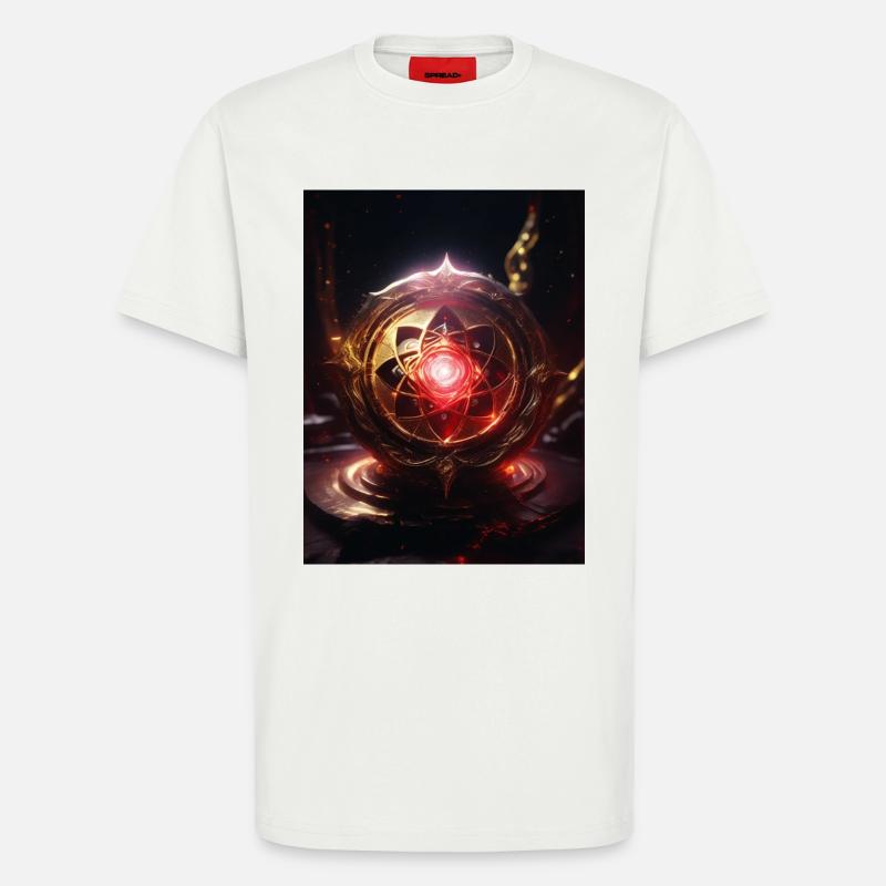 Wurzelchakra – Muladhara: Feuer der Erde - T-Shirt - made by SPREAD - OFF WHITE