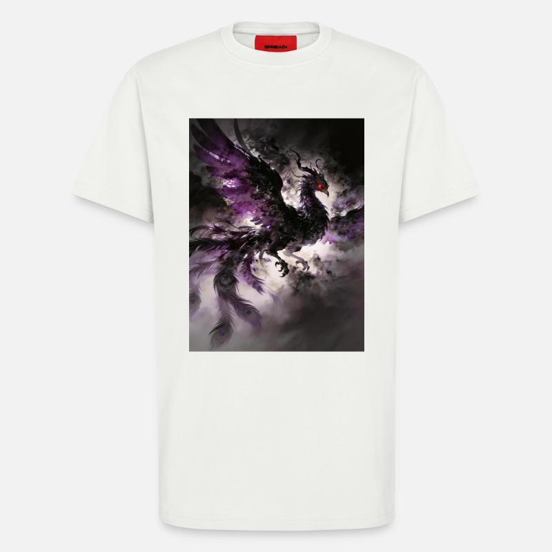 Der dunkle Phönix: Aufstieg der Dunkelheit - T-Shirt - made by SPREAD - OFF WHITE