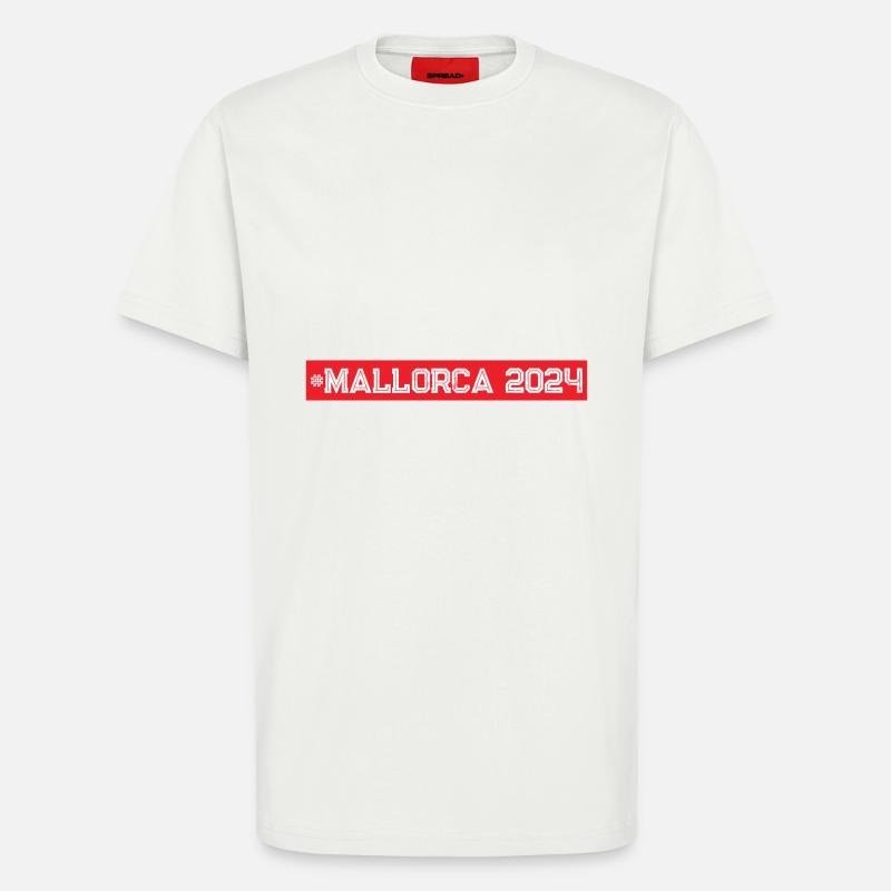 Mallorca 2024 - T-Shirt - made by SPREAD - OFF WHITE
