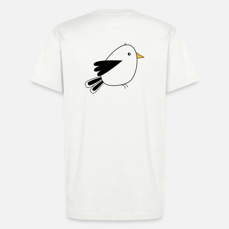 Vögelchen - T-Shirt - made by SPREAD - OFF WHITE