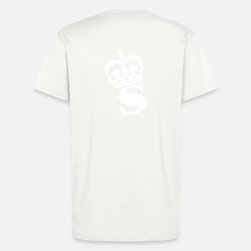 S – Name - Buchstabe - T-Shirt - made by SPREAD - OFF WHITE