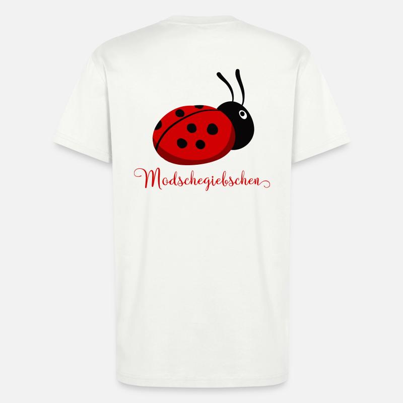 Modschegiebchen Ladybug Saxon Gift Idea - T-Shirt - made by SPREAD - OFF WHITE