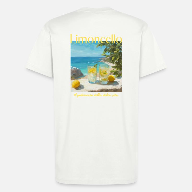 Limonecello am Strand - T-Shirt - made by SPREAD - OFF WHITE