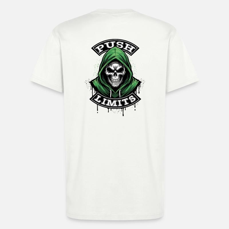 PUSH-LIMITS - T-Shirt - made by SPREAD - OFF WHITE