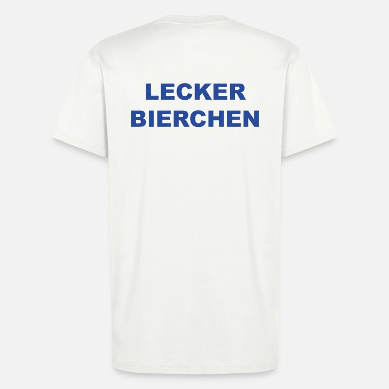 Lecker Bierchen T-Shirt - T-Shirt - made by SPREAD - OFF WHITE