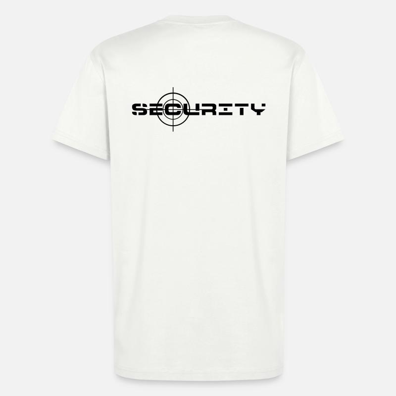 Security, Sicherheitsdienst, Objektschutz - T-Shirt - made by SPREAD - OFF WHITE