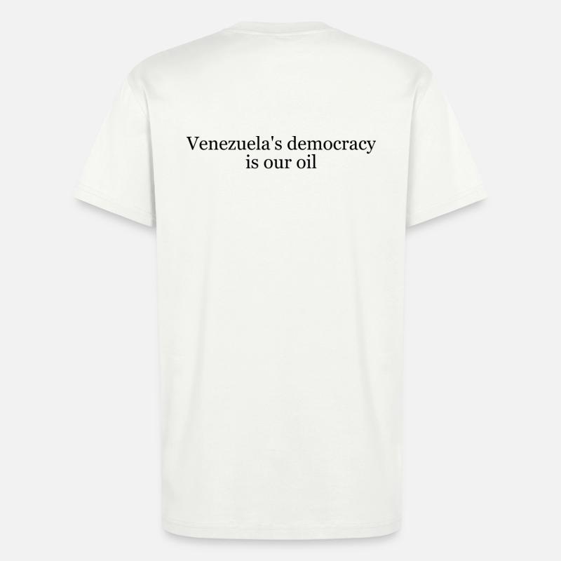 Venezuelaisches Öl - T-Shirt - made by SPREAD - OFF WHITE