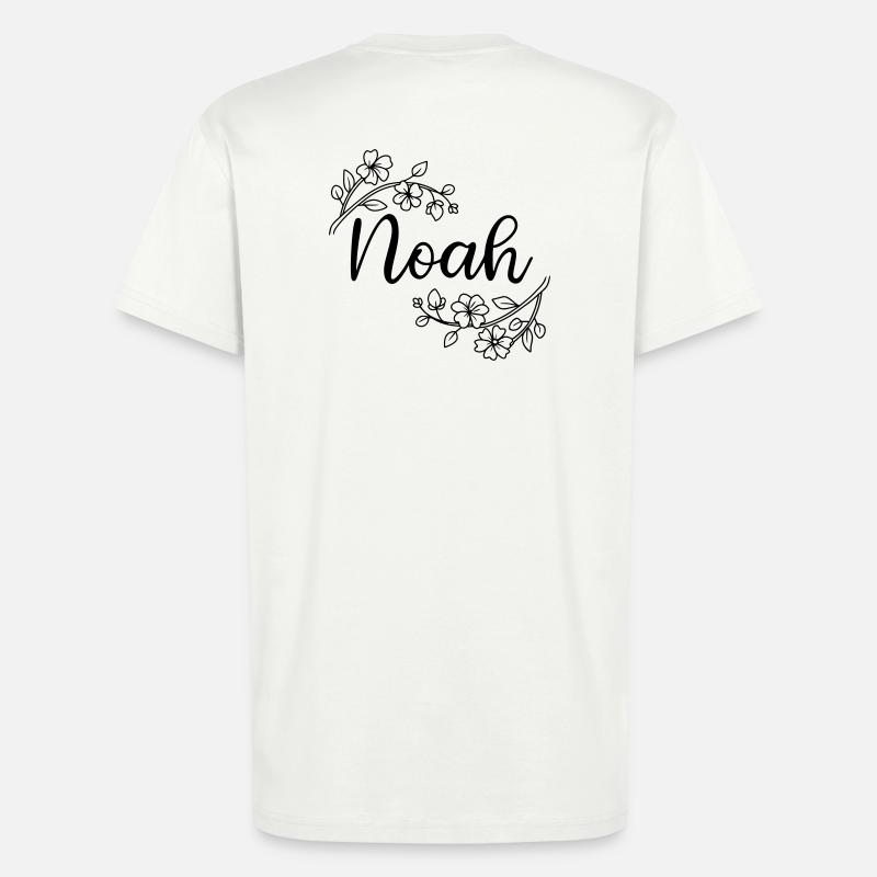 Noah | name of name | Vectorgraphic ! - T-Shirt - made by SPREAD - OFF WHITE