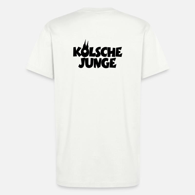 Kölsche Junge - Kölner Jungs aus Köln - T-Shirt - made by SPREAD - OFF WHITE