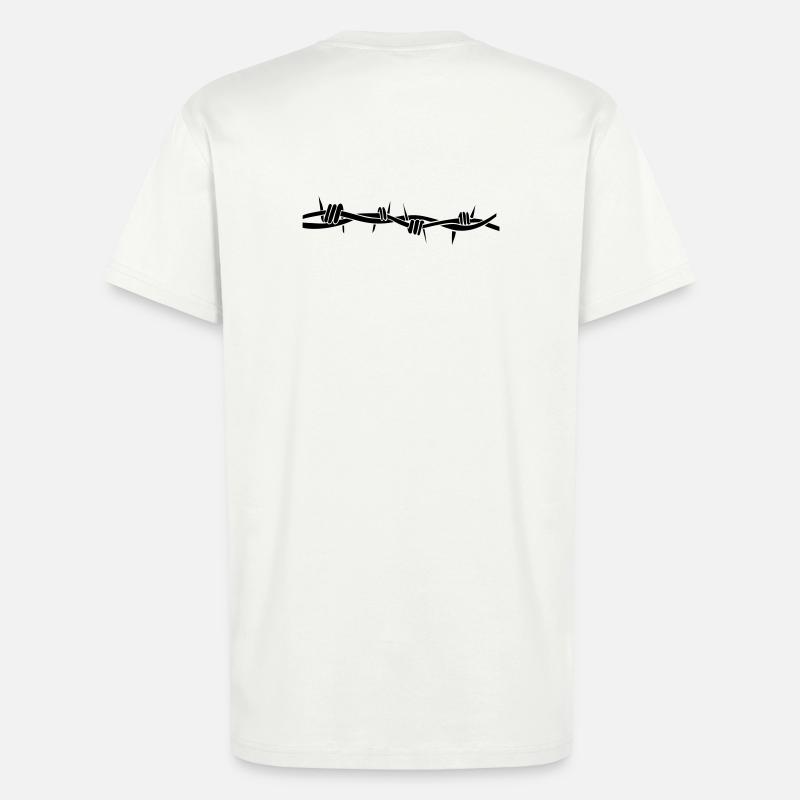 stacheldraht - T-Shirt - made by SPREAD - OFF WHITE
