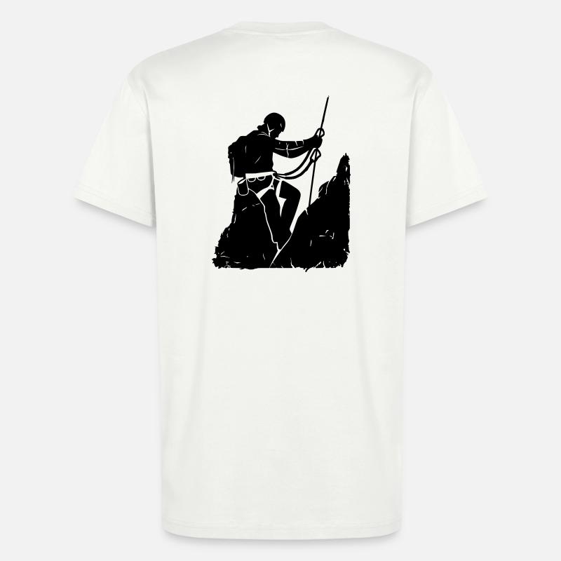 Klettersteig Abenteuer – Via Ferrata Design - T-Shirt - made by SPREAD - OFF WHITE