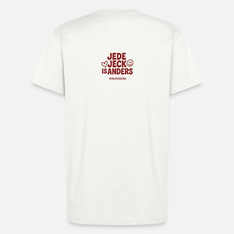 Jede Jeck is anders - Kölner Hingucker - T-Shirt - made by SPREAD - OFF WHITE