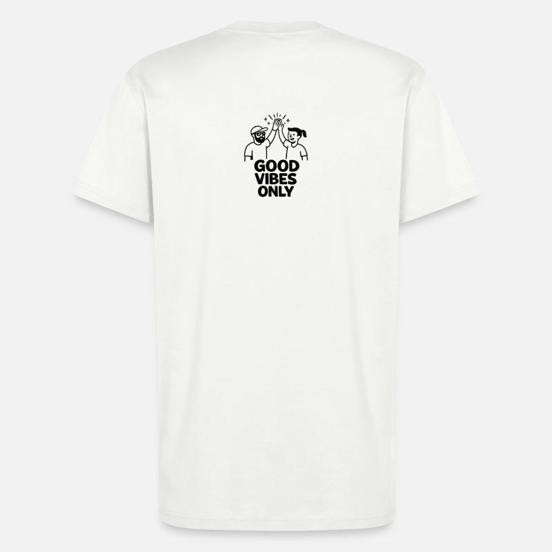 Gute Vibes Only – Freundschaft - T-Shirt - made by SPREAD - OFF WHITE